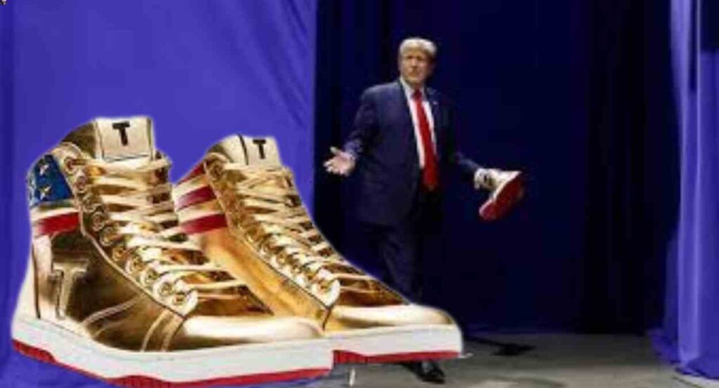 Donald Trump's Controversial Appearance at 'Sneaker Con' to Promote $399 Sneakers